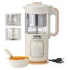 VEVOR Baby Food Maker, 500W Baby Food Processor with 300 ml Glass Bowl