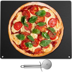 VEVOR Steel Pizza Stone for Oven, Steel Pizza Plate, A36 Steel Baking Steel Pizza Stone for Grill