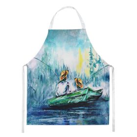 Fishing On The Bayou Apron Cooking Kitchen Server Baking Crafts Gardening for Adult Women Men, Unisex, Large, Multicolor