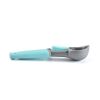 Non-stick Ice Cream Scoop with Easy TPR Material Trigger Release Spoon Anti-Freeze Plastic Lever Scoop for Cookies Ice Cream Fruit Baller