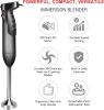 iCucina 4-in-1 Variable Speed Immersion Hand Blender