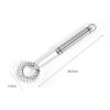 Spring Coil Whisk Egg Beater Stainless Steel Egg Frothier Milk Blender Kitchen Utensils for Whisking Beating Stirring Hand Held Sauce Stirrer Frothier