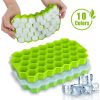 1pc Ice Tray Mold; Honeycomb Silicone Ice Tray; Hexagonal Ice Tray; 37 Grids Honeycomb Ice Tray; Ice Cube Mold; Honeycomb Ice Box; Ice Ball