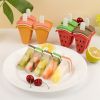 1pc Homemade Fruit Popsicles Molds; Ice Pop Molds; Easy Release Ice Cream Popsicle Molds; Reusable Popsicle Molds; BPA Free